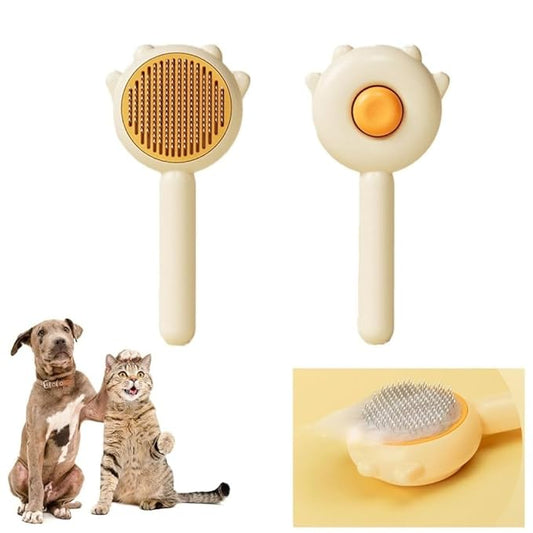 Cat Grooming Brush - For Short & Long Hair